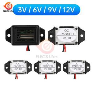 1pcs 알람 부저 2315 DC 3V/6V/9V/12V 85dB 미니 전자 높은 데시벨 진동 소리