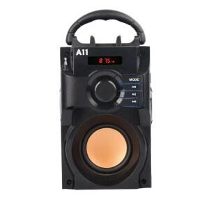 휴대용 칼럼 블루투스 스피커 고출력 서브우퍼 슈퍼 베이스 컴퓨터 리모컨 지지대 Fm 라디오 TF USB