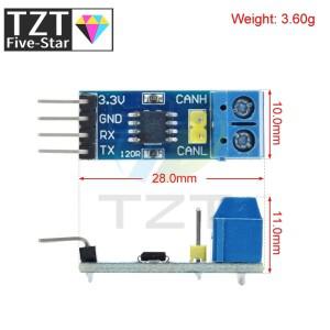 SN65HVD230 VP230 CAN 버스 트랜시버 모듈 3.3V Arduino 개발 보드 평가 키트용 고속 산업용