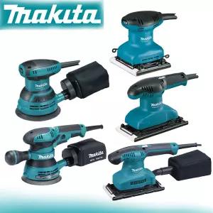 무선광택기 자동차 폴리셔 왁싱기 Makita 랜덤 궤도 샌딩기 가변 속도 연마기 연삭 플랫 목공 전동 공구 M9