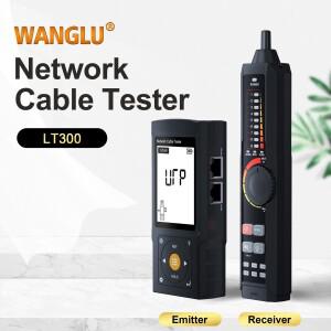 WANGLU 네트워크 케이블 테스터 RJ45 RJ11 추적기 감지기 연속성 도구 라인 파인더 LT-300