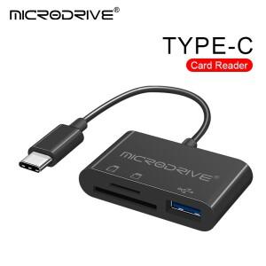 메모리 카드/USB 플래시/SD 카드 2.0 컴팩트 3.0/미니 SD 카세트 테이프/TF 유형 C 3 in 1 허브