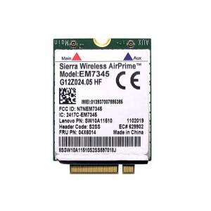 레노버 씽크패드 T440 W540 X240 용 EM7345 4G LTE / HSPA + 모바일 광대역 카드 WWAN 모듈, 04X6014