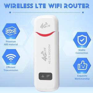 Y02A4G LTE 무선 USB 동글 모바일 핫스팟 150Mbps 모뎀 스틱 Sim 카드 광대역 미니 4G 라우터 자동차 오피