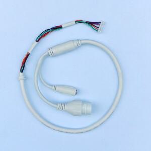 이더넷 Lan PoE 케이블 RJ45 네트워크 dahua ip 돔 카메라용 12 핀 8 코어