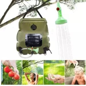 캠핑솔라샤워백 간이샤워기 물조리 화분물조리개 화분물뿌리개 워터링캔 (W8B63DD)