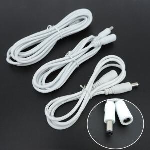 DC 전원 공급 장치 케이블 연장 코드 어댑터 암-수 커넥터 플러그 12V 5.5mmx2.1mm 스트립 라이트 CCTV 카