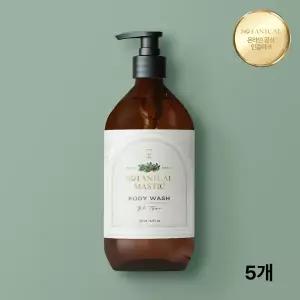 보태니컬 매스틱 바디워시 스위트 플로랄 500mL 5개 향기 바디케어 스위트플로랄