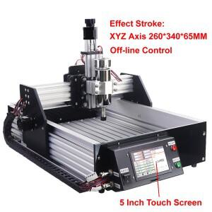 3축 DIY CNC 라우터 3040 오프라인 제어 목공 조각기 400W 스핀들 모터 리미트 스위치 PCB 밀링 절삭 공구
