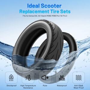 Ninebot G30 Max/G30/G30D/G30LP 모빌리티 전동 스쿠터용 60/70-6.5 타이어 및 이너 튜브 앞뒤 휠 부품