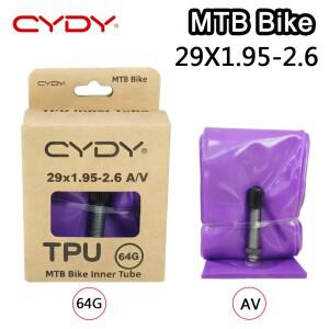 CYDY TPU MTB 자전거 이너 튜브 카메라 29 26 27.5 29x1.95-2.6 인치 산악 타이어 AV 슈레더 밸브 29er 사