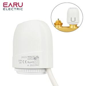 1510피스 바닥 난방 밸브 NC AC 230V M30 x 1.5mm TRV 온도 조절기 용 전기 열 액추에이터 매니 폴드