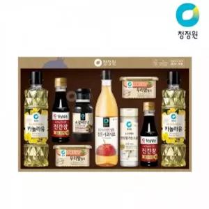 청정원 선물세트11호 참기름 햄 맛술 올리고당 식용유선물세트 명절선물세트 청정원선