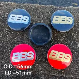 bbs휠캡 센터캡 4개 BBS 엠블럼 휠 허브캡 외경 56mm 60mm 65mm 곡면 자동차 허브 센터 캡 허브캡용
