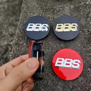 bbs휠캡 센터캡 4개 BBS 엠블럼 허브캡 60mm 65mm 68mm 아크릴 PMMA 평면 표면 자동차 휠 허브 센터 허브캡