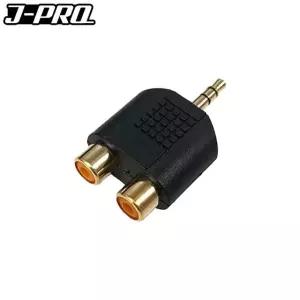 J-PRO JC25 2RCA 암-3.5ST 수 Y 변환 젠더 커넥터 (WC41E75)