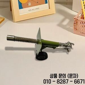폭죽 포병 스테인레스 스틸 미니 모델 발사기 수공예 컬렉션 선물