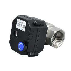 수동 스위치가  방수 전동 볼 밸브 DC9-36 스테인리스 스틸 전기 DC12v DC24v 12 