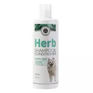 300ml 흰개용 펫퍼스허브 샴푸린스 강아지 목욕용품 샴푸린스