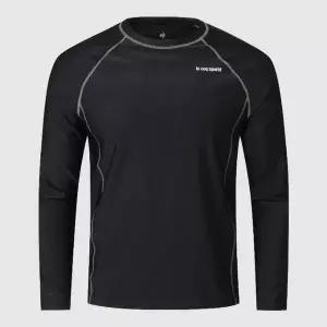 [르꼬끄]VQA QR223SRL61-BLK 유니 워터 긴팔 래시가드 / BLACK