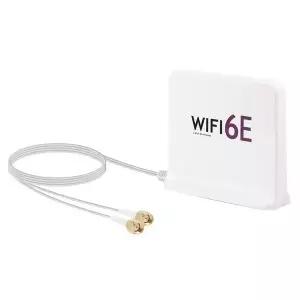 tv안테나 수신기 케이블 포함 휴대용 실내 무선 안테나 2.4G 5G 6G 와이파이 6E 네트워크 카드용 자석 바닥