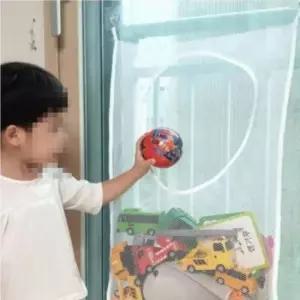 장난감 빨래 주머니 세탁 그물 보관망 걸이식 그물망
