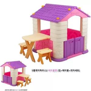 의자세트 에듀플레우스2 바이올렛 베이비룸 책상 놀이집