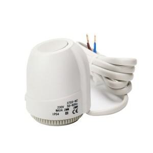 230V24V 바닥 난방 밸브 NCNO AC 온도 조절기 용 전기 열 액추에이터 매니 폴드