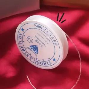 (원모어) 키링 목걸이 DIY 우레탄와이어 줄 목걸이DIY 키링DIY (WCFA611)