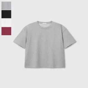 다이브인 UNIFORM SEMI CROP T-SHIRTS 4COLORS 4226793