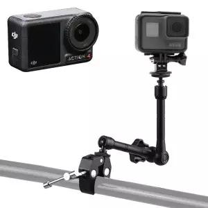 DJI 오즈모 액션 4 호환 액션캠 핸드폰 집게 클램프 매직 암 거치대 (WD32F8B)