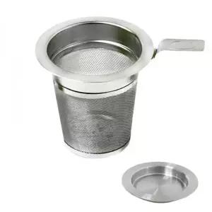 손잡이 스트레이너 75mm 받침포함 차거름망 스텐차망 스텐인퓨저 (W578B79)