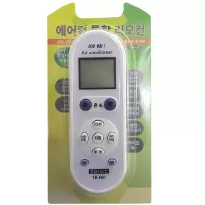 캐리어 에어컨 냉난방기 통합 리모컨 사무실 에어콘 리모콘 만능 벽걸이형 (W6B725C)