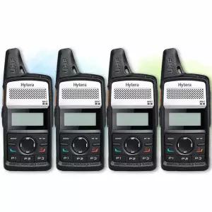 하이테라 PD-368 PD368 고성능 디지털 DMR 업무용 무전기 4대 세트 