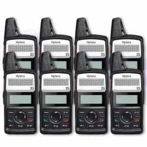 하이테라 PD-368 PD368 고성능 디지털 DMR 업무용 무전기 8대 세트 