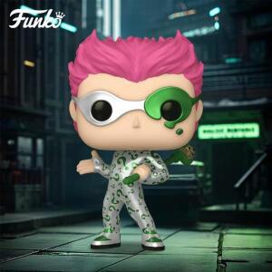 아티스트 토이 디자인 피규어재고 있음 Funko POP 배트맨 포에버 # 530 The (메탈릭) 만화 피규어 컬렉션