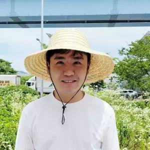 [하프클럽/]대형 밀짚모자(41~43cm) G