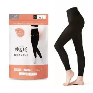 [하프클럽/]일본 직수입 190데니아 복대형 웜 레깅스 G