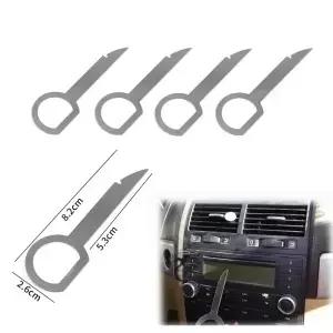 포드 포커스 Mondeo Fiesta Transit 자동차 추출 설치 도구 용 4/8/12Pcs 라디오 CD 스테레오 제거 키