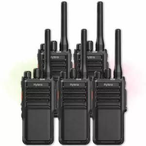 하이테라 HP-508 HP508 고성능 디지털 DMR 업무용 무전기 5대 세트 