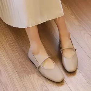 캐주얼 유행 인기 단화 여성 메리제인 플랫슈즈 플랫슈즈
