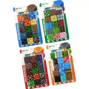 블럭쌓기 네모블럭 자석블럭쌓기 15pcs 4개 블럭 자석블럭