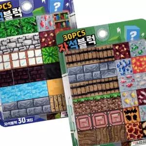 블럭쌓기 네모블럭 30pcs 자석블럭 블럭 자석블럭쌓기