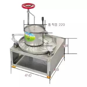 차 덖는 기계 유념기 전동 로스터기 로스팅 말차 덖음솥 찻잎 볶음기 볶는 훈증기 273mm