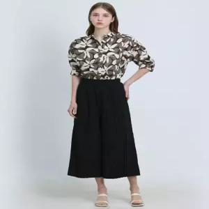 [크레송][크레송(CRESSON)] 고품격 플리츠 주름 와이드 팬츠 (택가격158000원)