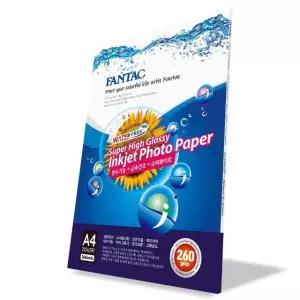 팬텍 사진인화지 포토용지 SHG A4 260gsm 1팩(20장) (WDAEBCC)