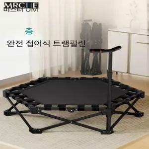 미스터 트램폴린 접이식 점핑매트 실내 가정용 어린이 성인 겸용 점프 운동기구