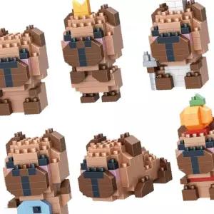 나노블럭 블록 카피바라 동물블럭 12개 블럭