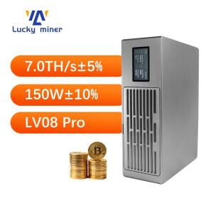 비트코인 채굴기 럭키 마이너 LV08 SHA256 플러그 150W BTC 플레이 7TH 알고리즘