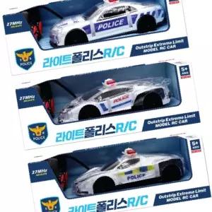RC카 무선조종 작동완구 RC 경찰차 랜덤 라이트 폴리스
